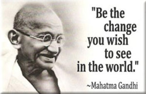 Mahatma Gandhi quote