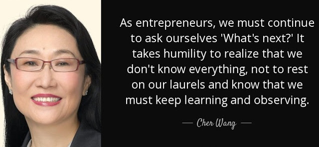 Cher Wang quote